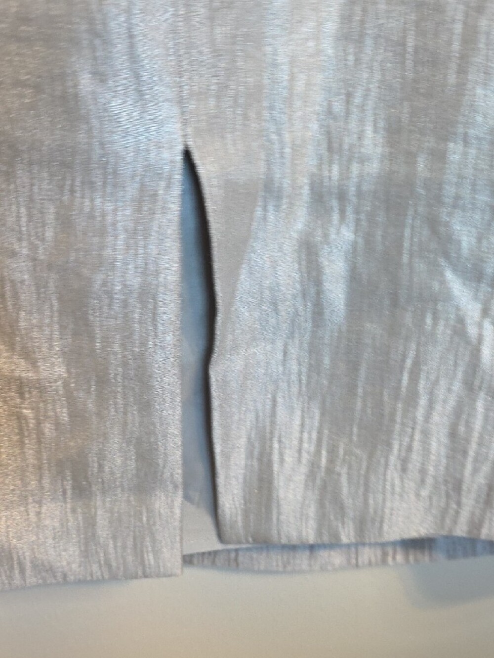 Jessica Howard Silver Metallic Evening Dress - Picture 6 of 7
